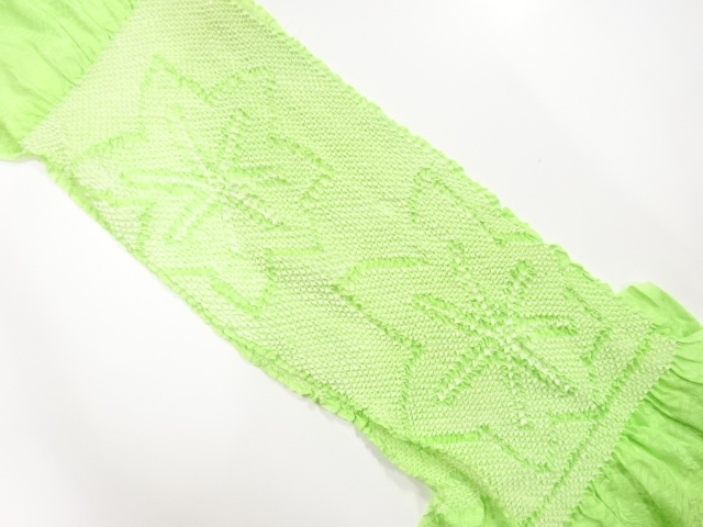 正絹　絞り　帯揚げ